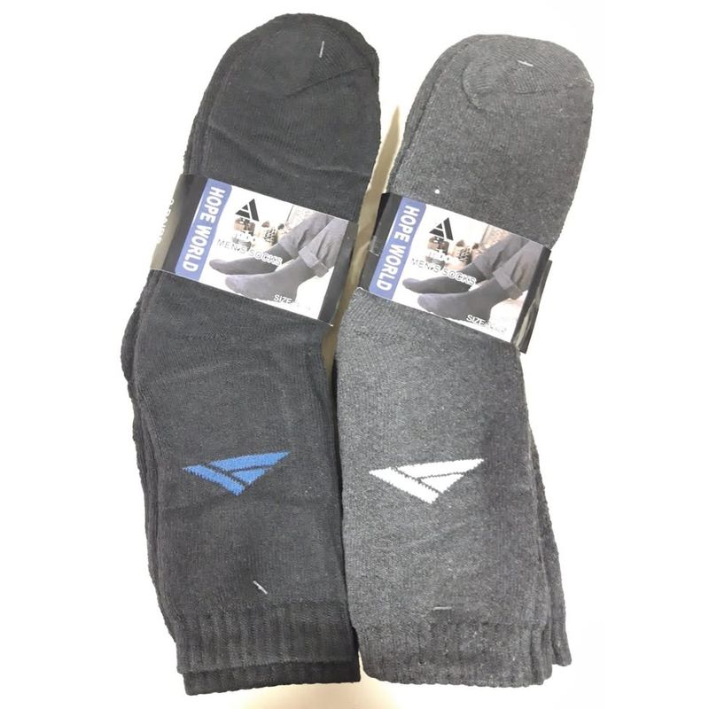 GENERICO - Pack 4 pares calcetines invierno con toalla hombre talla 39 a 45