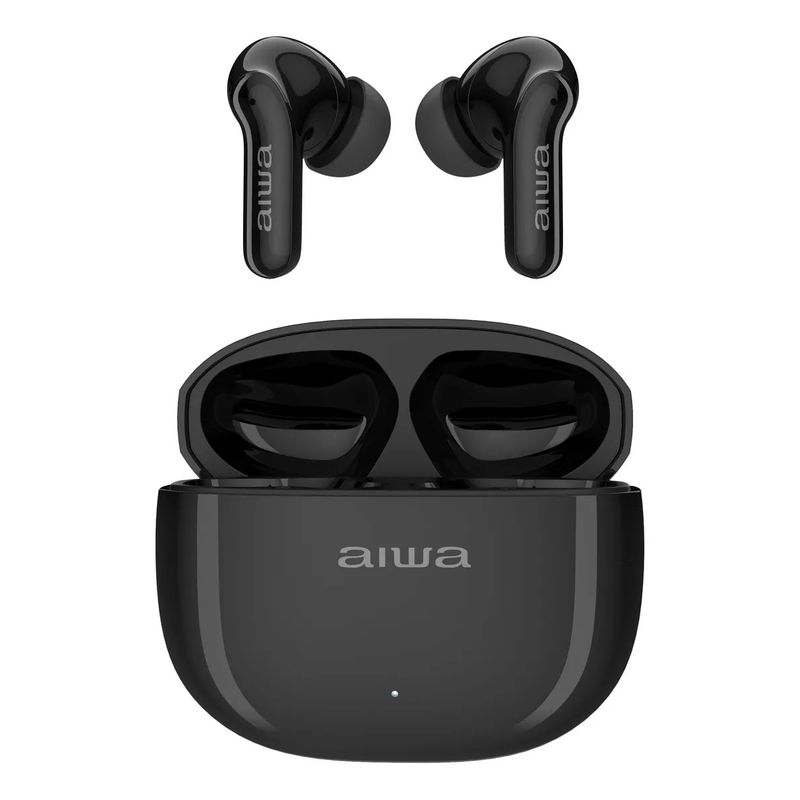 AIWA - Audifonos Bluetooth Inalambricos Aiwa Funcion Tws Aw-twsr2 Negro