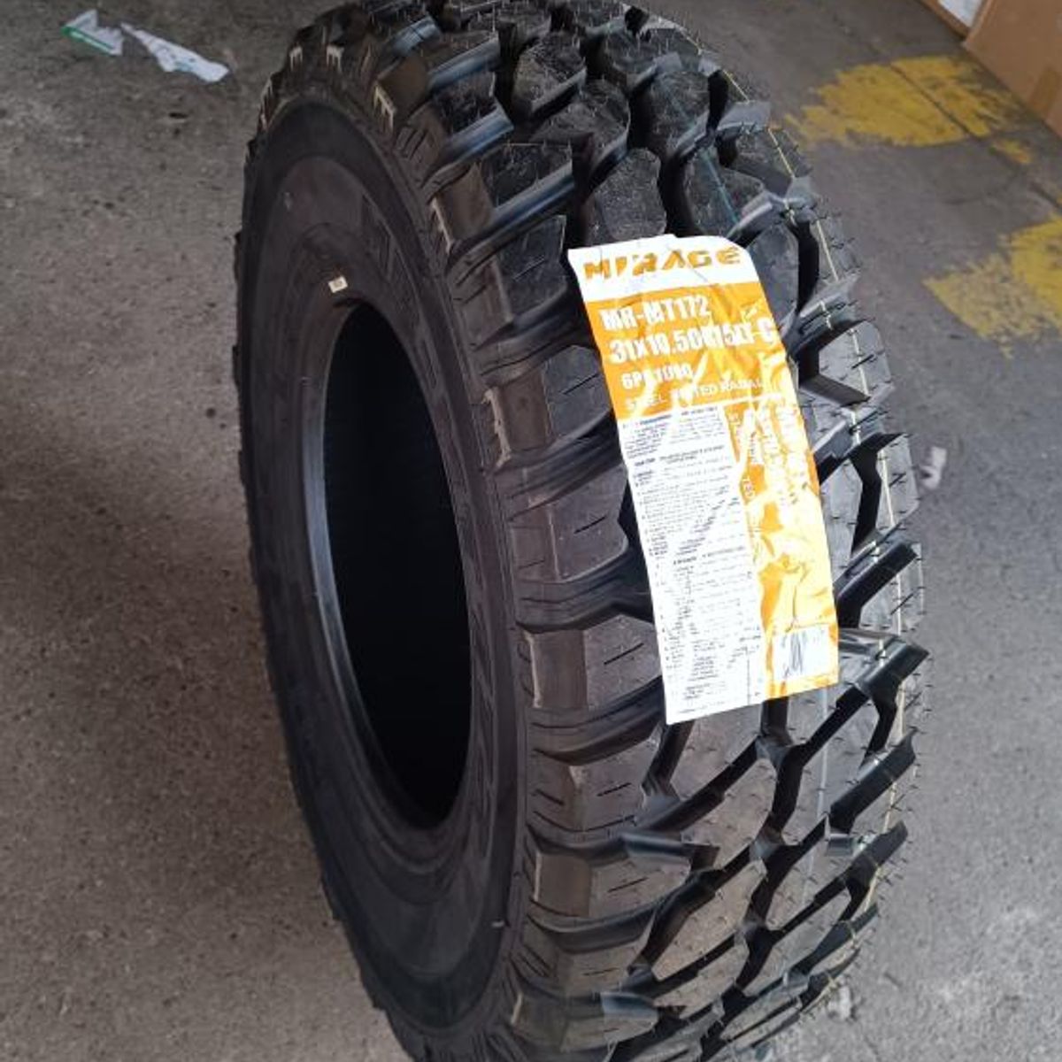 MIRAGE - NEUMATICO 31X105 R15 MIRAGE MR-MT172 109Q 6PR MT