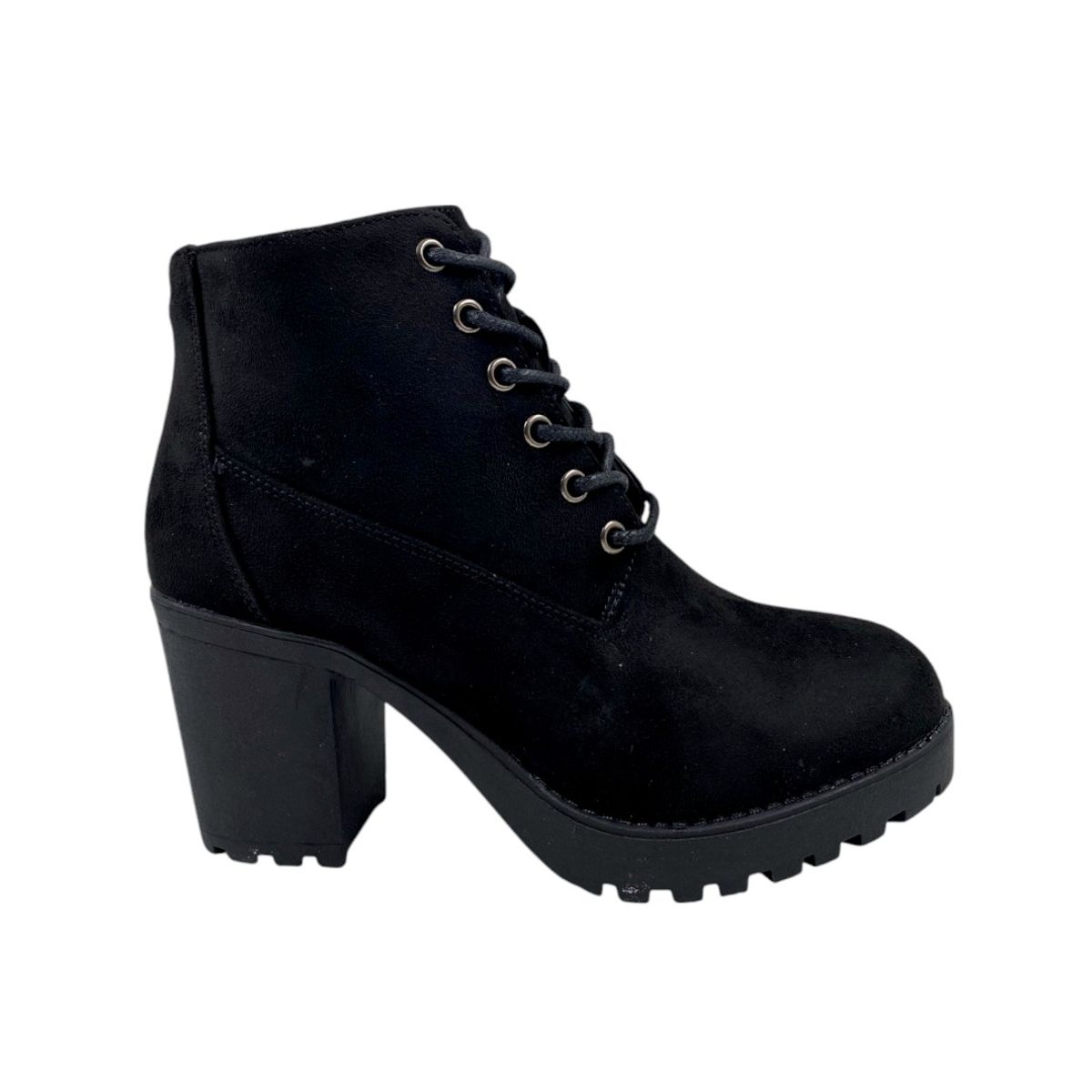 HERIEL - Botín Negro Taco Mujer