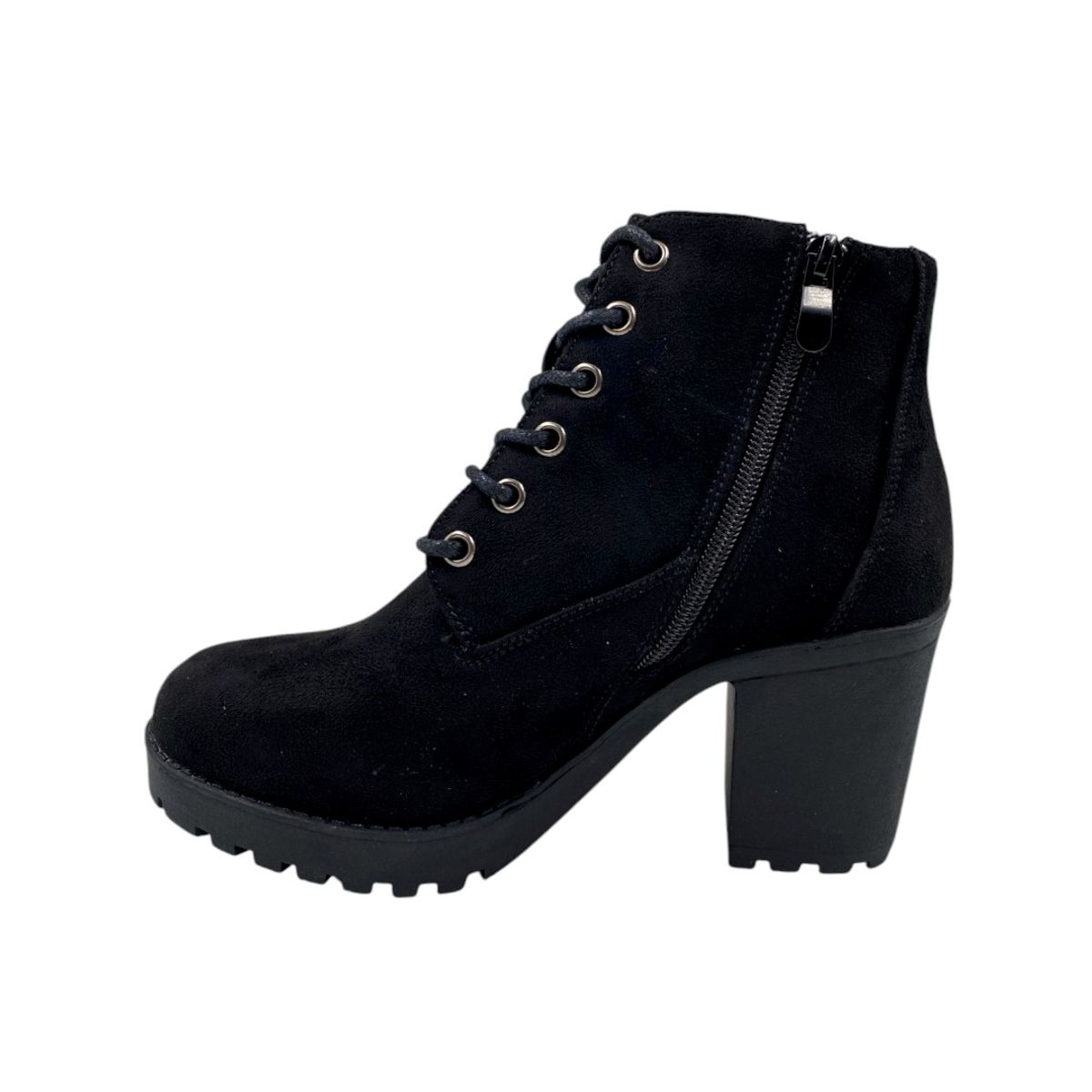 HERIEL - Botín Negro Taco Mujer