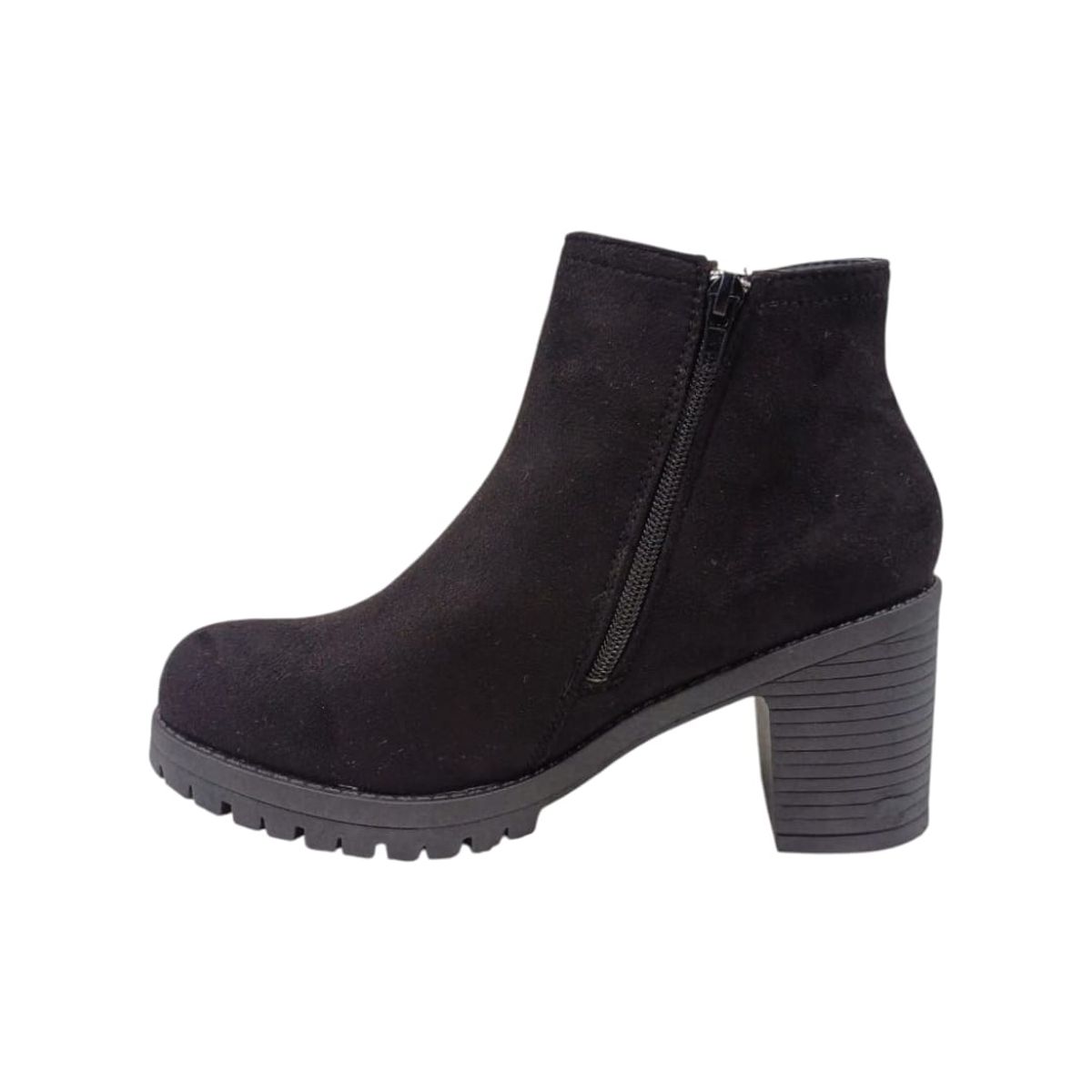 HERIEL - Botín Negro Taco Mujer