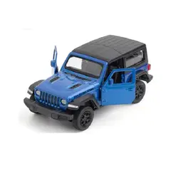 GENERICO - Vehiculo de colección Jeep Wrangler Rubicon escala 1: 36 azul