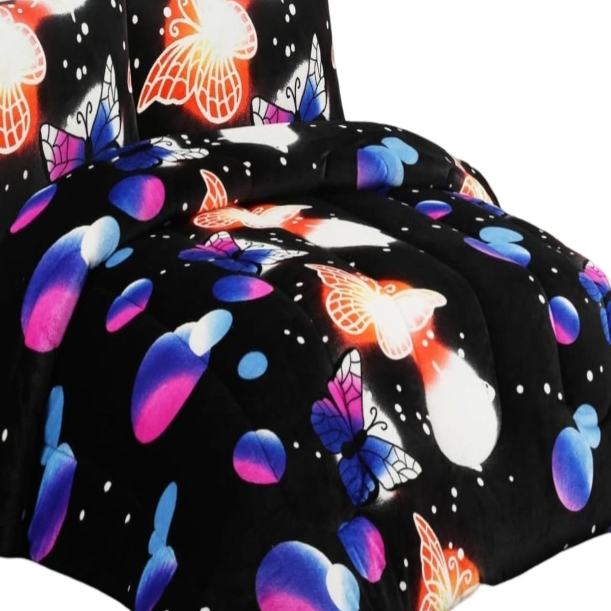 GENERICO - CUBRECAMA PLUSH CON CHIPORRO INVIERNO 2 PLAZAS CC7