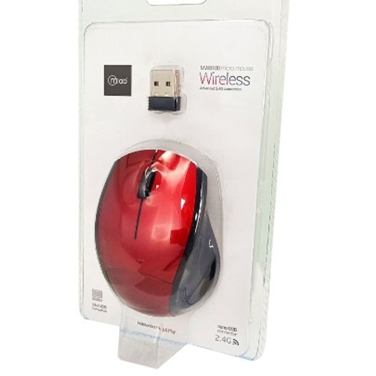 WIRELESS - Mouse Inalámbrico Mw 8100 Advanced Usb
