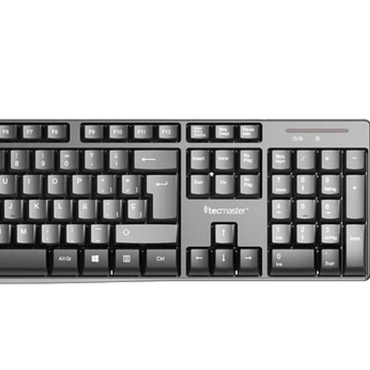 TECHMASTER - Combo Teclado y Mouse Inalámbrico Tecmaster