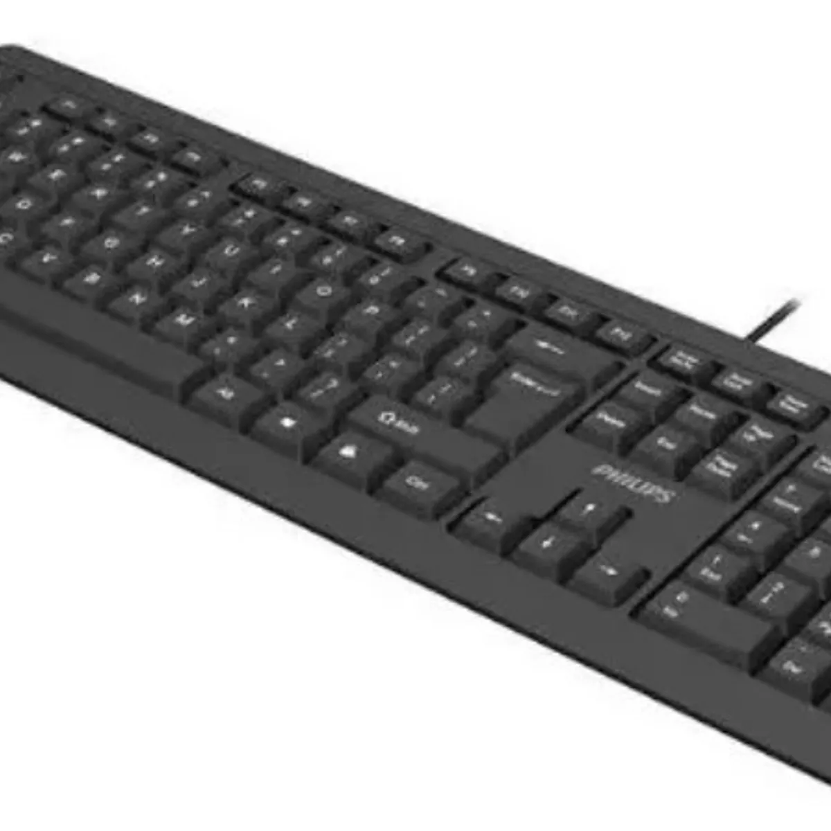 GENERICO - Teclado Básico Cableado Usb Negro Tm-100513 Idioma Español España