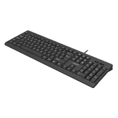 GENERICO - Teclado Básico Cableado Usb Negro Tm-100513 Idioma Español España
