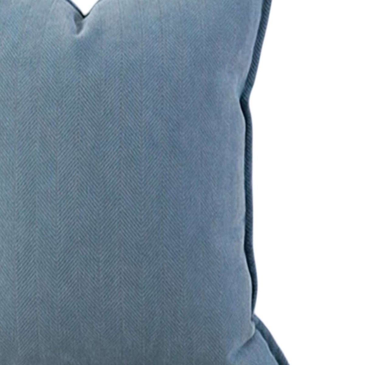 GENERICO - JUEGO DE 2  FUNDAS CHENILLE LISO 45 x 45 cm CELESTE…