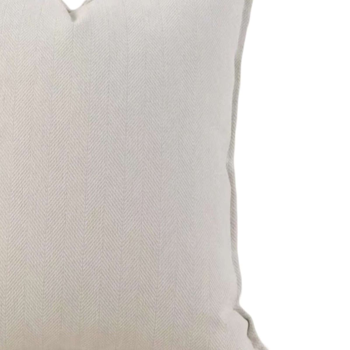 GENERICO - JUEGO DE 2  FUNDAS CHENILLE LISO 45 x 45 cm BLANCO…