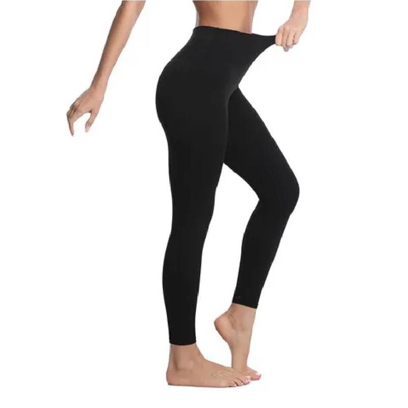 MPROPIA - Pack 2 Calzas Polar Sin Costura Mujer Invierno Talla Unica