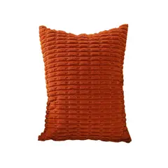 GENERICO - Par de Fundas de Cojín Elegantes-Rojo