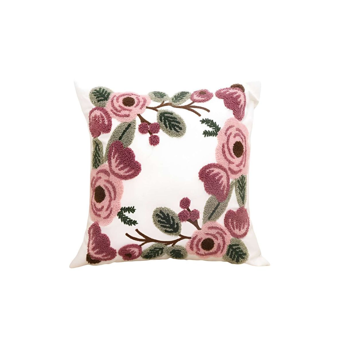 GENERICO - SET DE 2 FUNDAS BORDADAS 45x45  C12