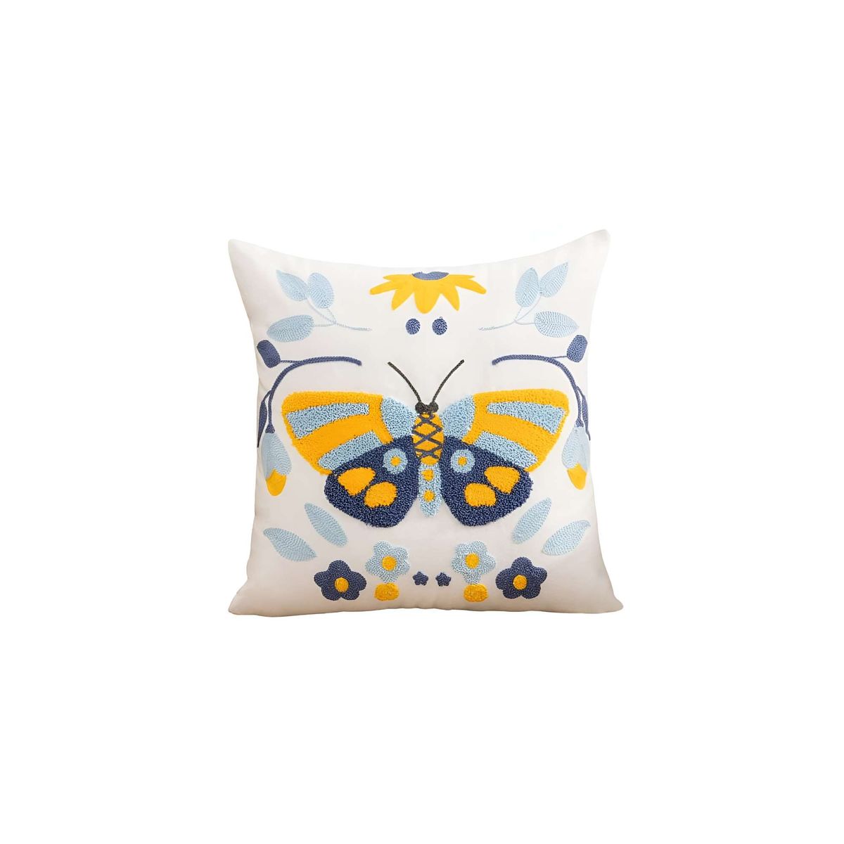 GENERICO - SET DE 2 FUNDAS BORDADAS 45x45  C59