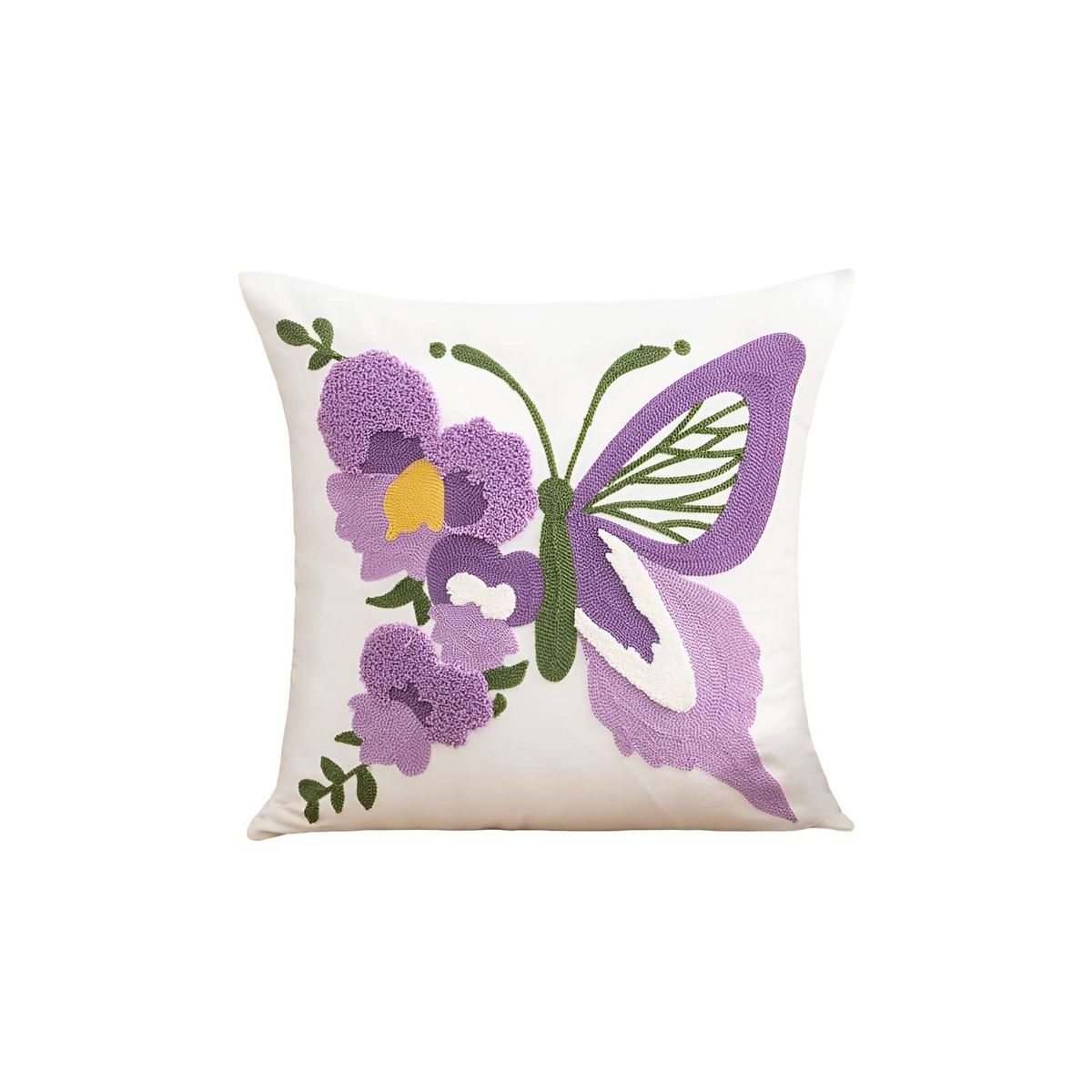 GENERICO - SET DE 2 FUNDAS BORDADAS 45x45  C68