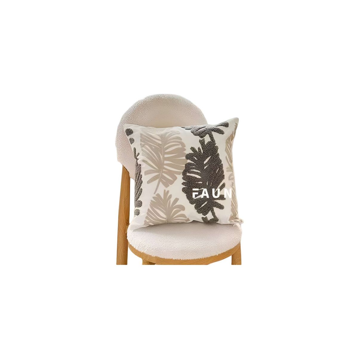 GENERICO - SET DE 4 FUNDAS BORDADAS 45x45 C50…