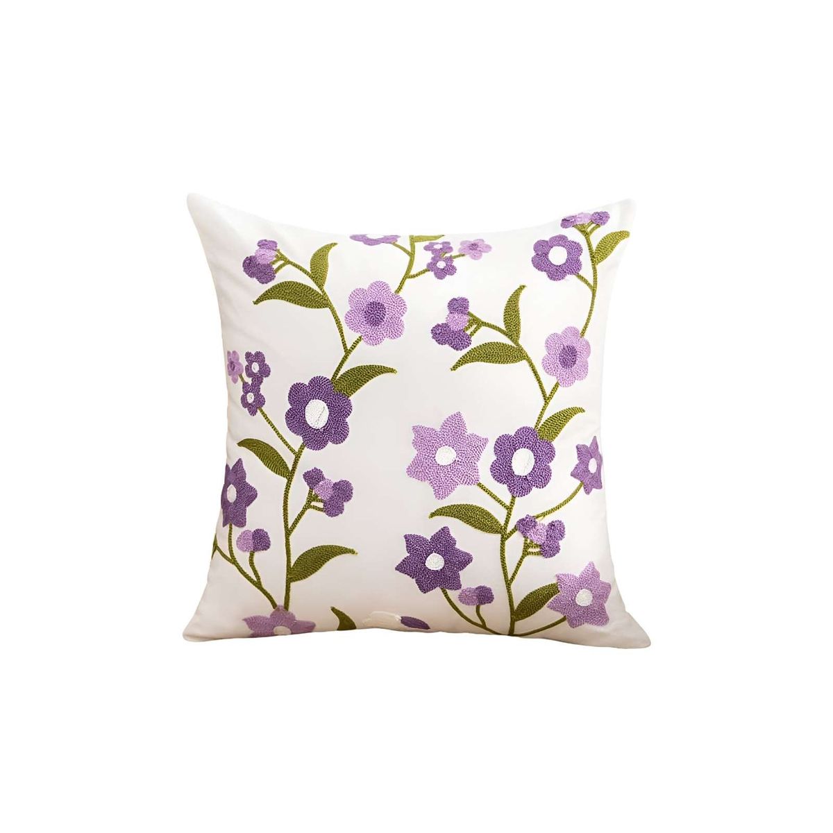 GENERICO - SET DE 4 FUNDAS BORDADAS 45x45 C70