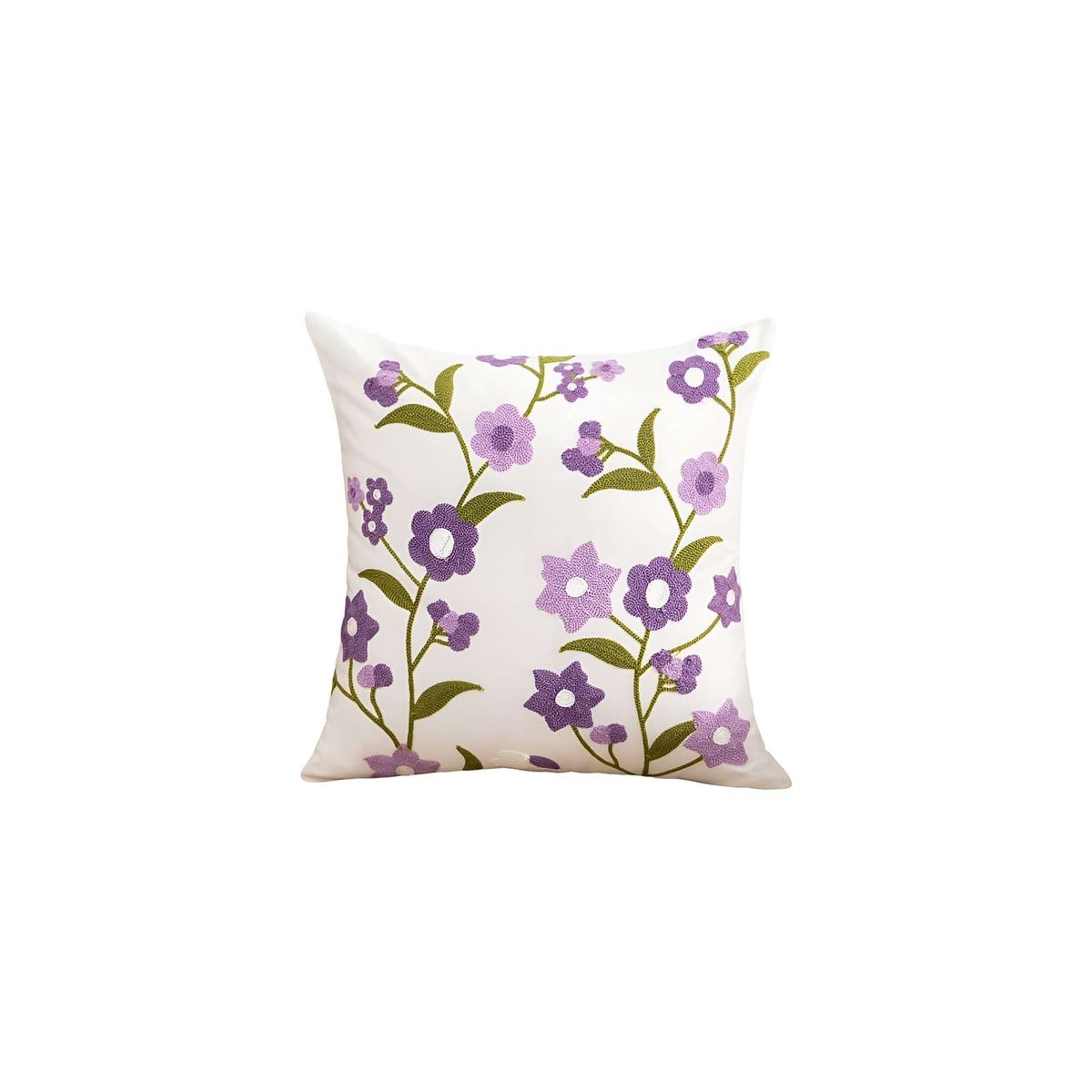 GENERICO - SET DE 4 FUNDAS BORDADAS 45x45 C70