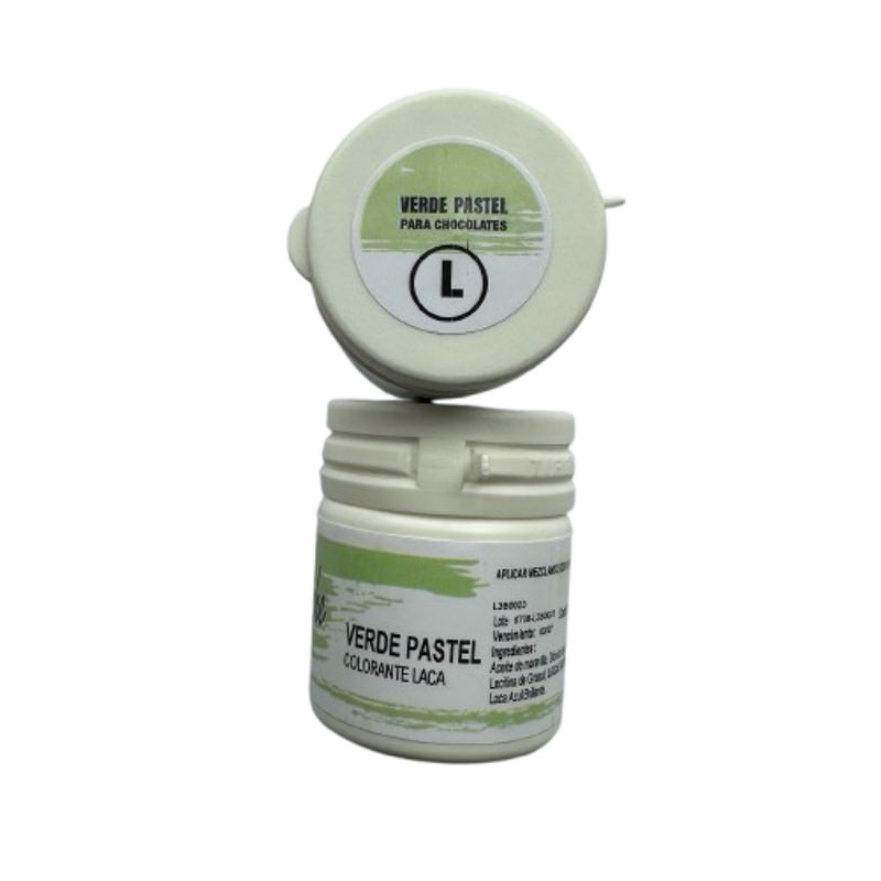 GENERICO - Colorante Laca Verde Pastel Guttche 15gr