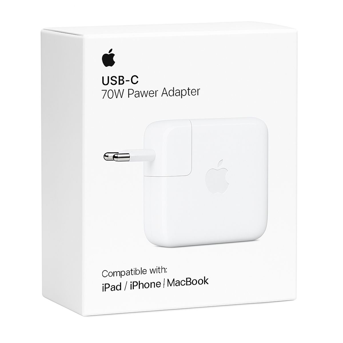 APPLE - Cargador Apple USB-C Original Power Adapter Universal 70W
