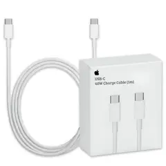 APPLE - Cable Original USB-C a USB-C 1MT de Carga Rápida 60W