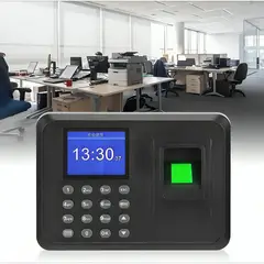 GENERICO - Reloj Biometrico Reconocimiento Dactilar Control Personal