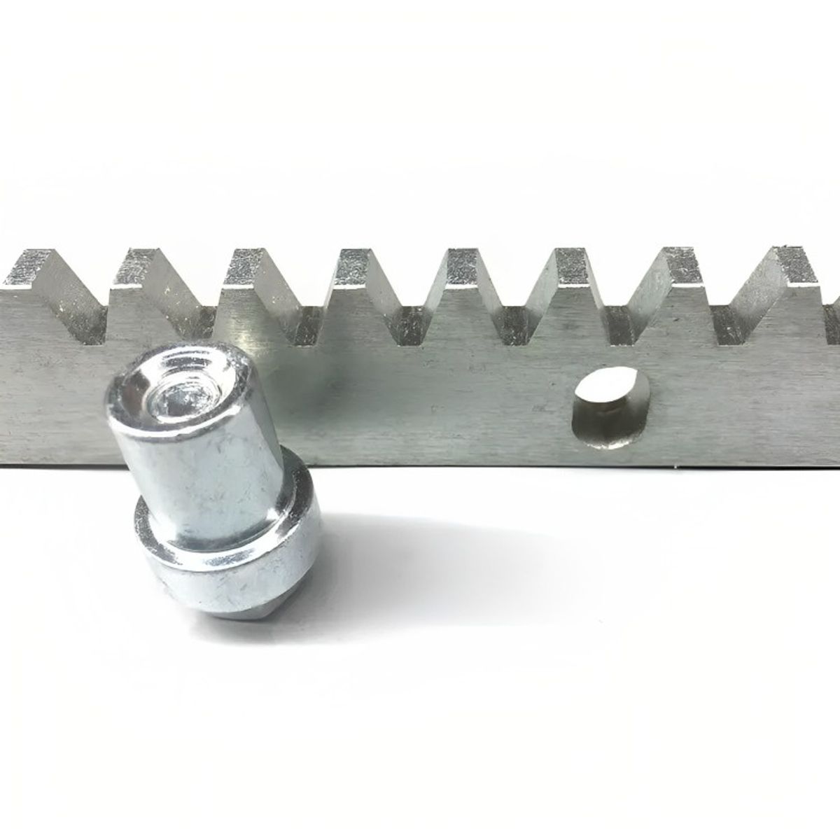 GENERICO - Cremallera Riel De Acero Para Portón Eléctrico 1 Metro