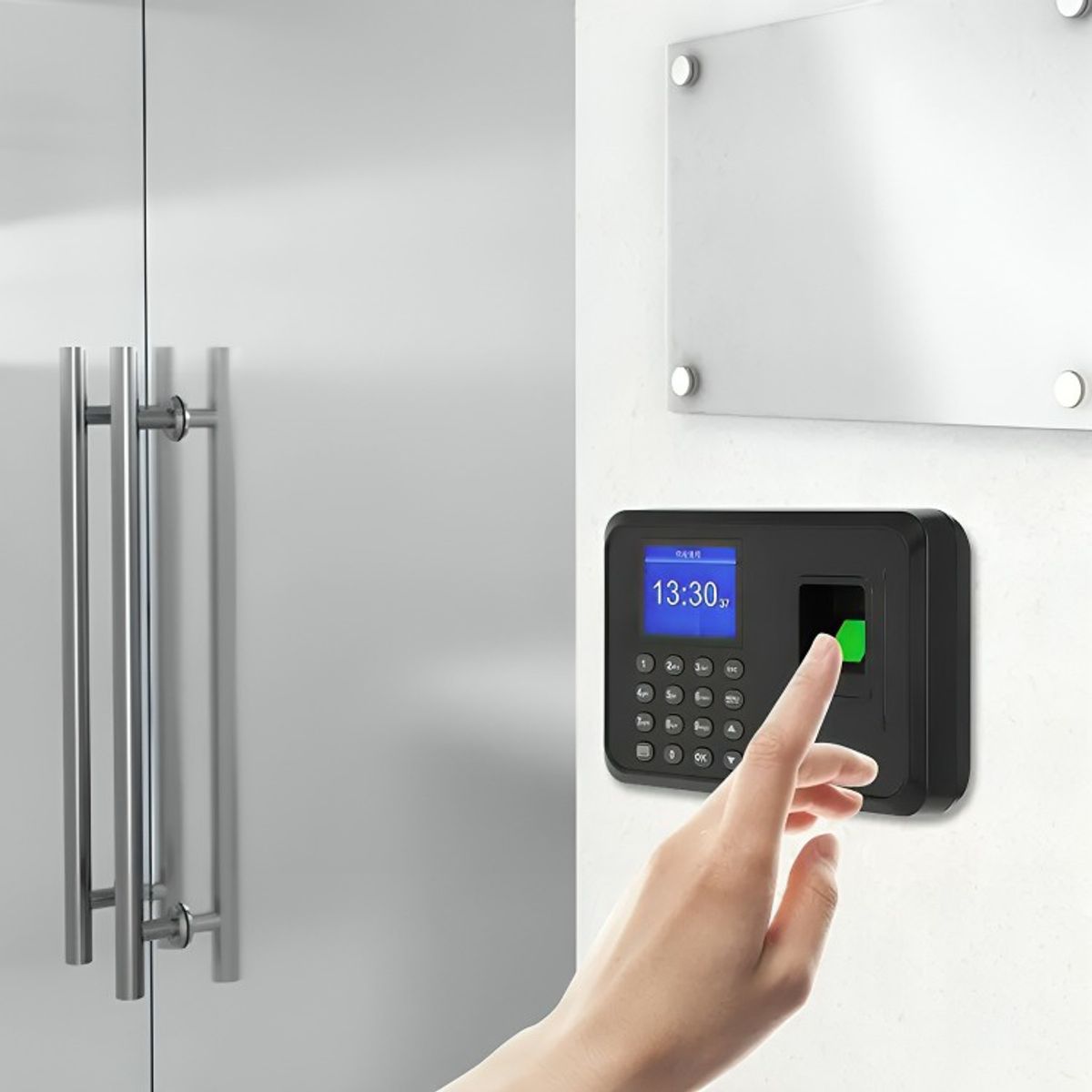 GENERICO - Reloj Biometrico Reconocimiento Dactilar Control Personal