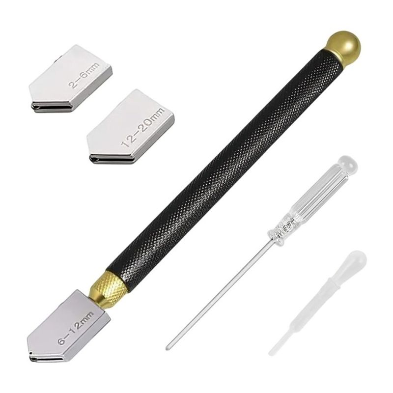 GENERICO - Diamante Corta Vidrio 7 Pulgadas 175mm Con Pipeta