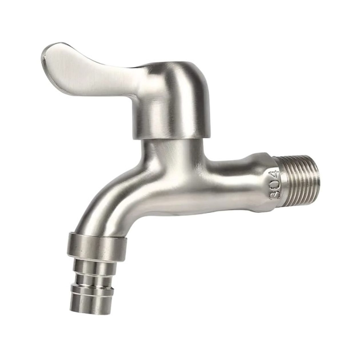 GENERICO - Grifo De Acero Inoxidable Llave De Paso 12