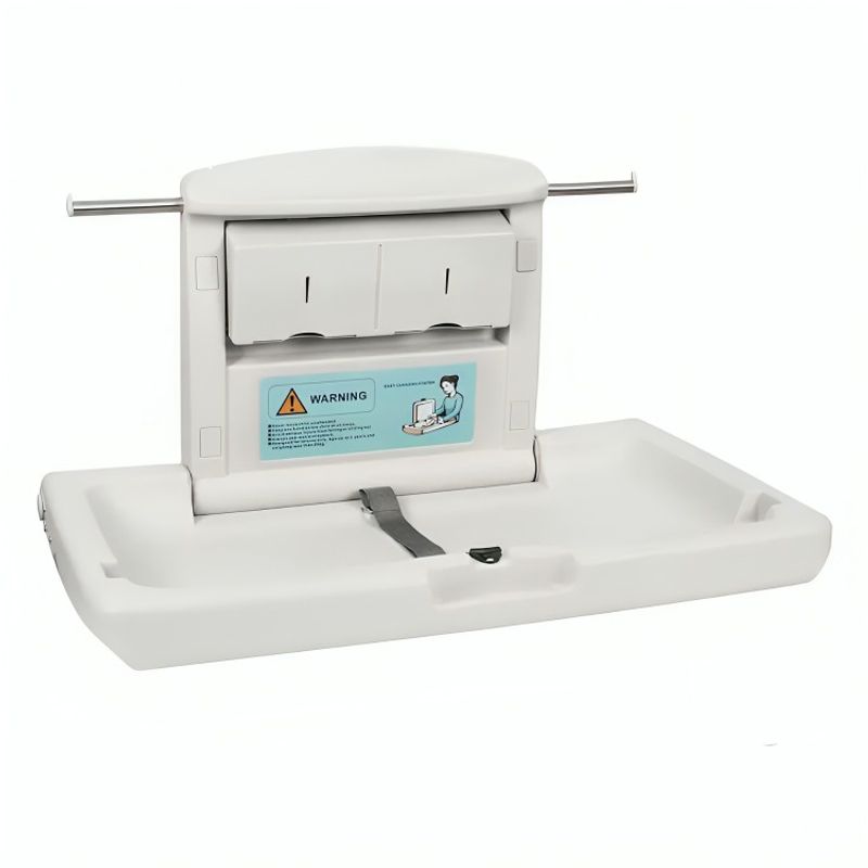 GENERICO - Mudador Cambiador Plegable Para Bebe Horizontal Baño Público
