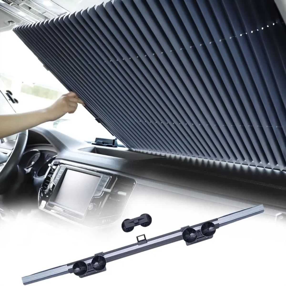 MOVI - Parasol de Autos y Camionetas Retráctil XL