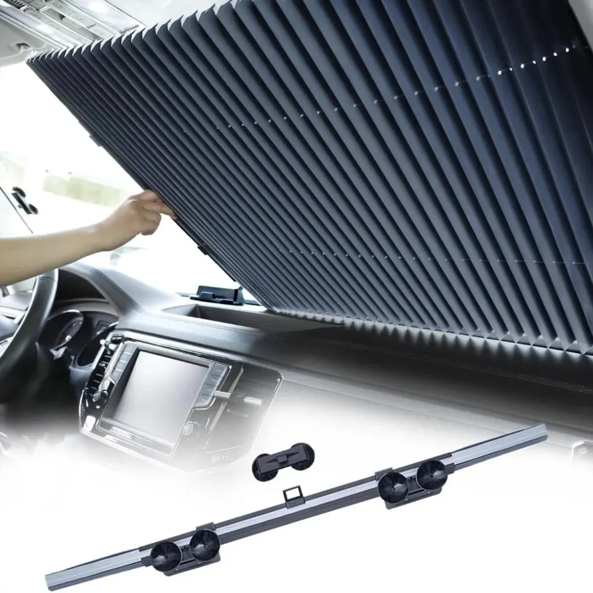 MOVI - Parasol de Autos y Camionetas Retráctil XL