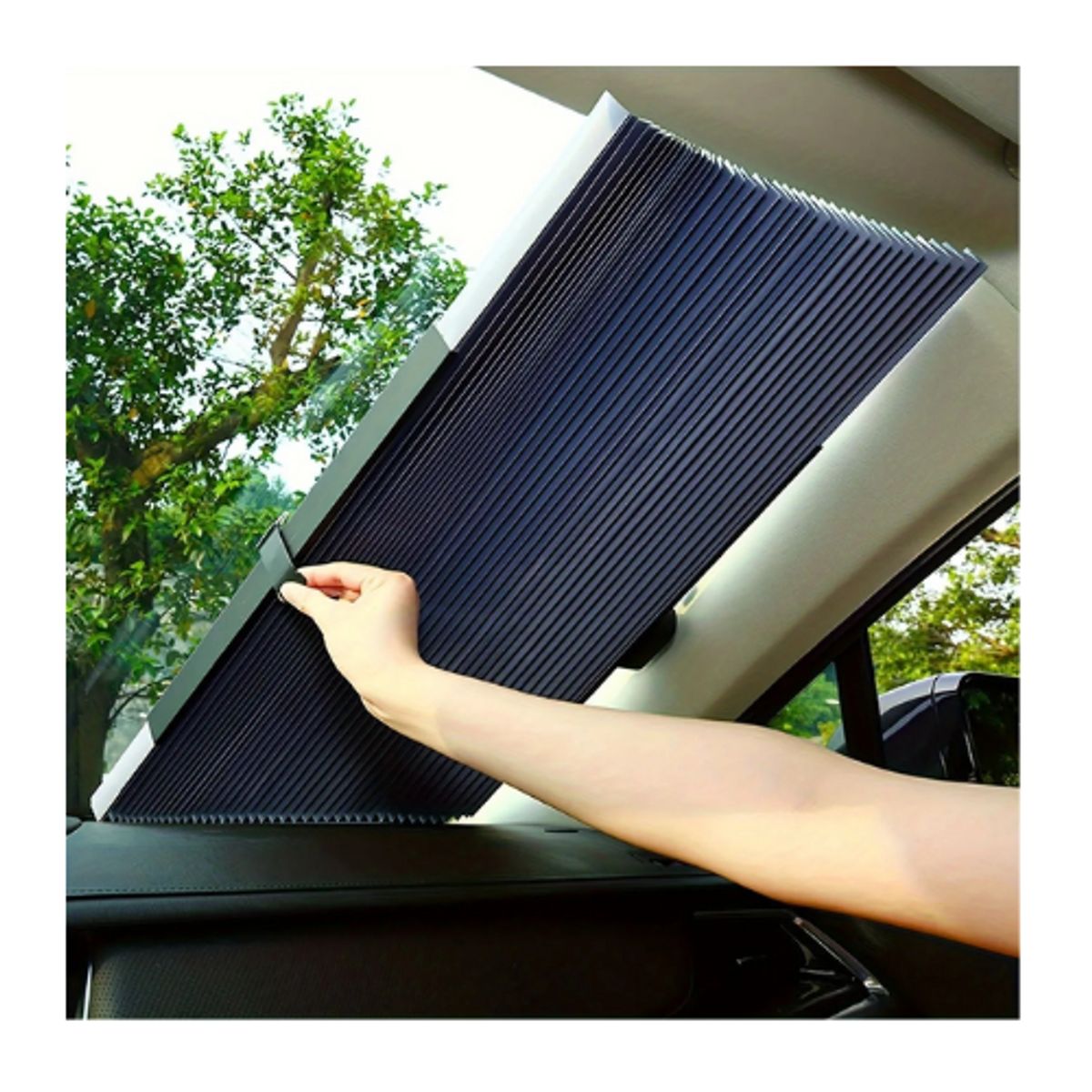 MOVI - Parasol de Autos y Camionetas Retráctil XL