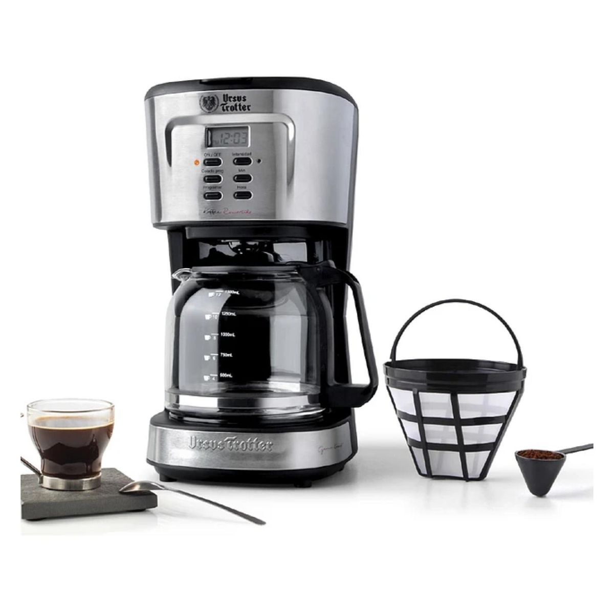 URSUS TROTTER - Cafetera Electrica 1500ml 850W affeeklassik Ursus Trotter.