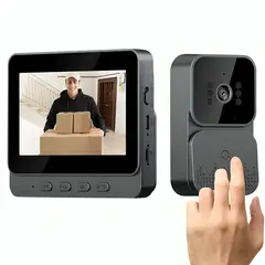 GENERICO - Citofono Timbre Camara Inalambrico Con Pantalla 43 Lcd