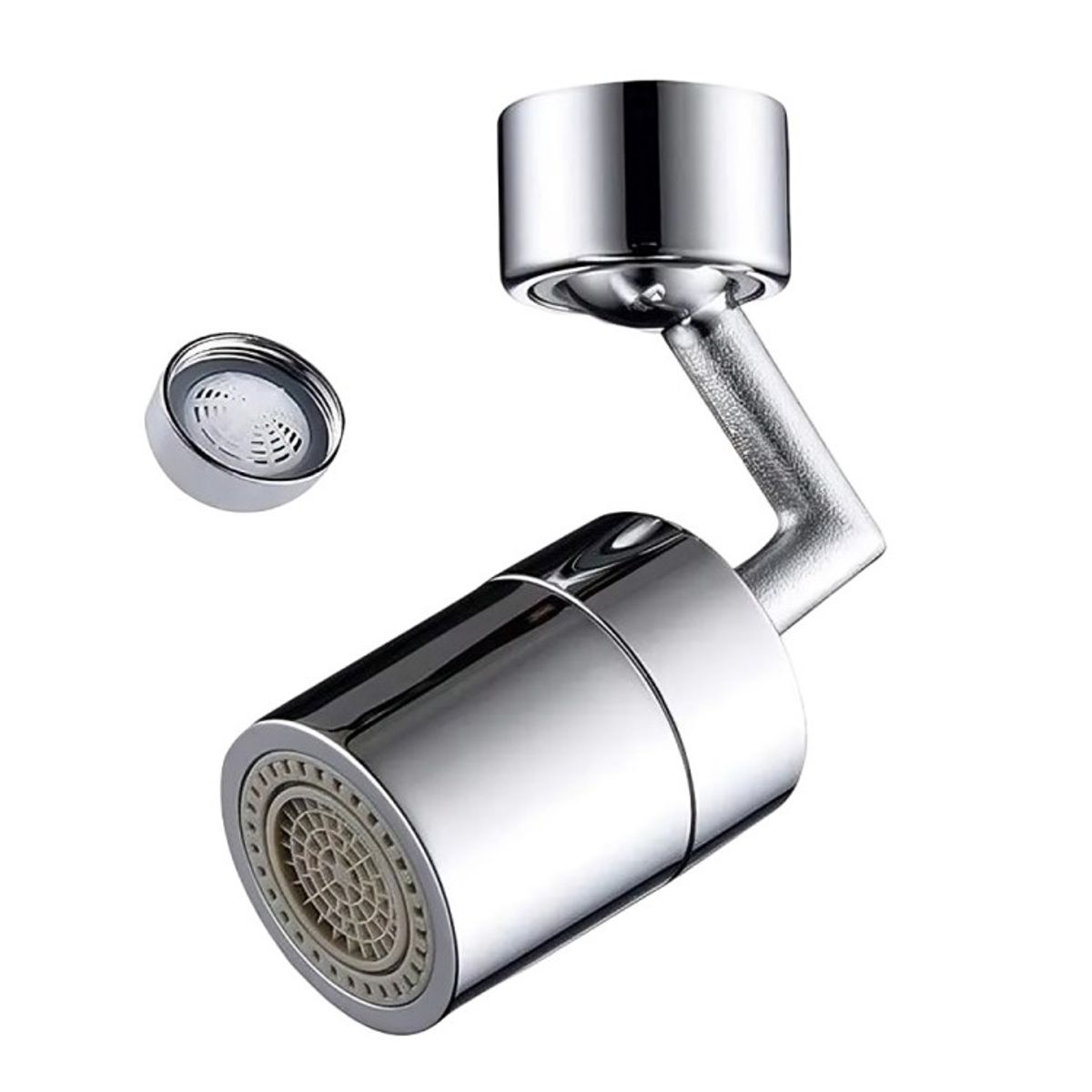 GENERICO - Grifo Monomando Llave Lavaplatos Lavaloza Acero Inoxidable