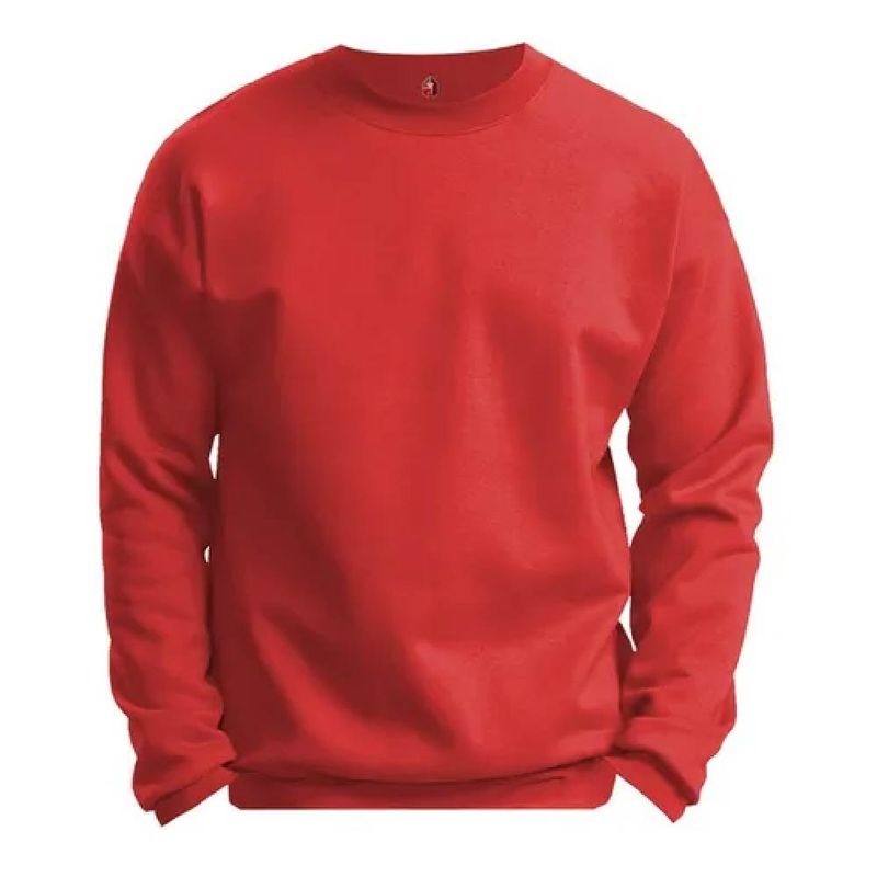 MPROPIA - Poleron Algodon Polo Niños Niñas Invierno Infantil Rojo