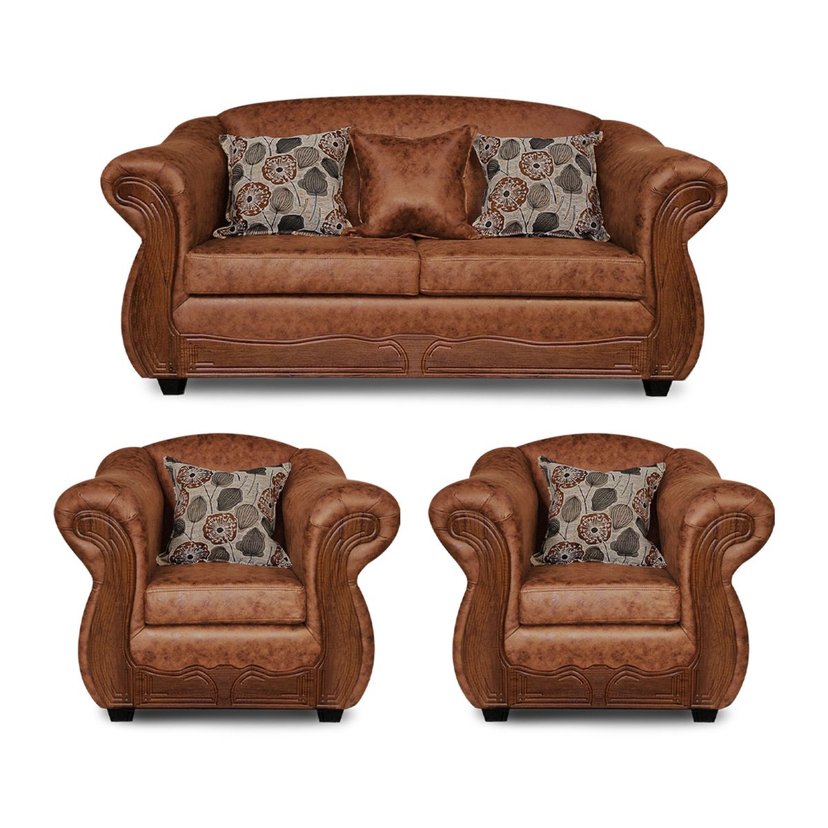 ADONIS LEUDH - Living 2+1+1 Estambul Envejecido Extra Grande Terracota X