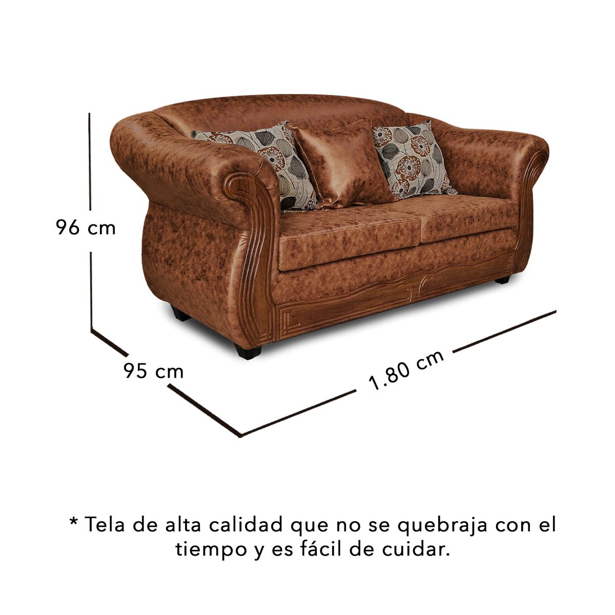 ADONIS LEUDH - Living 2+1+1 Estambul Envejecido Extra Grande Terracota X