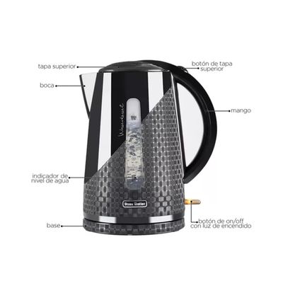 Imagen 2 del producto Hervidor Electrico 2000ml Elegante Dunkel17P