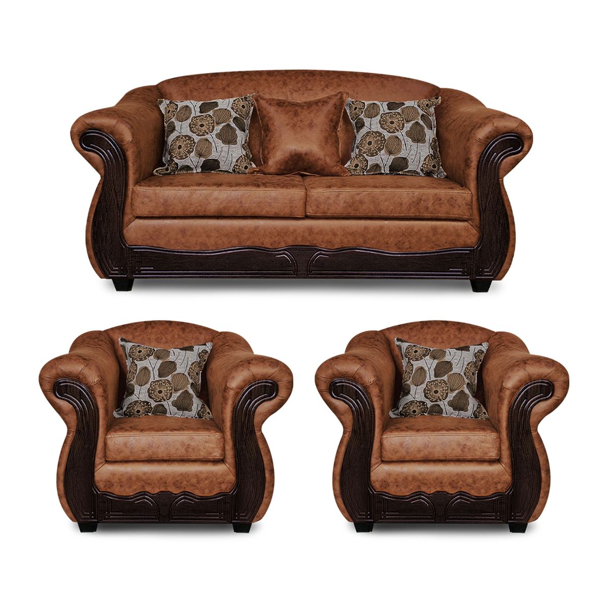 ADONIS LEUDH - Living 2+1+1 Estambul Envejecido Extra Grande Terracota