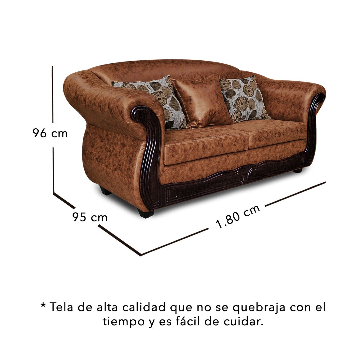 ADONIS LEUDH - Living 2+1+1 Estambul Envejecido Extra Grande Terracota