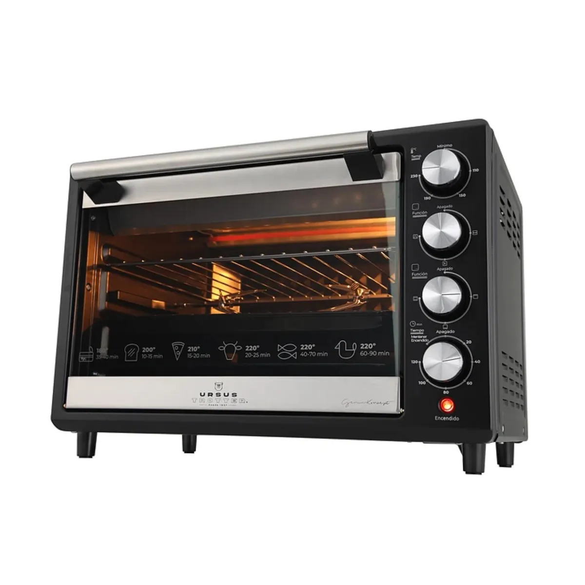 URSUS TROTTER - Horno Electrico 38L 1500W Ut-Backofen Pro-B Ursus Trotter