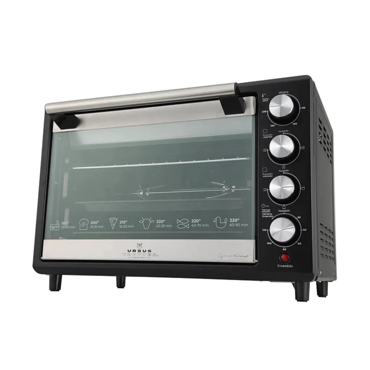URSUS TROTTER - Horno Electrico 38L 1500W Ut-Backofen Pro-B Ursus Trotter
