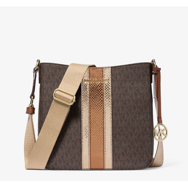 MICHAEL KORS - Cartera Michael Kors Metallic Messenger