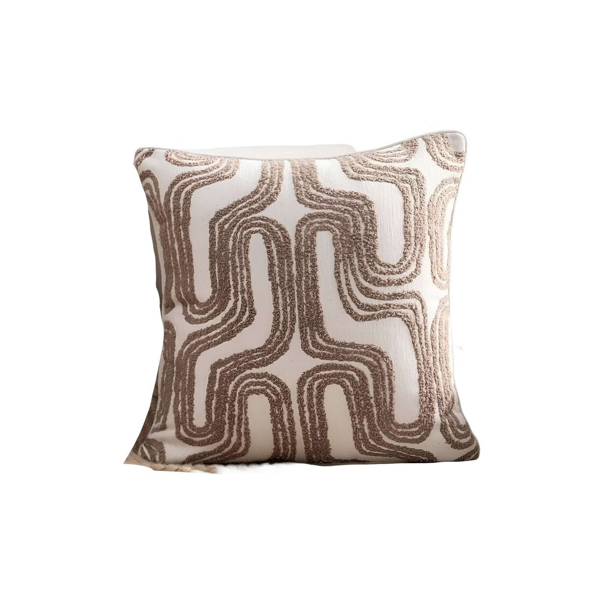 GENERICO - JUEGO DE 2 FUNDAS DE COJIN BOHO 45x45 F-07