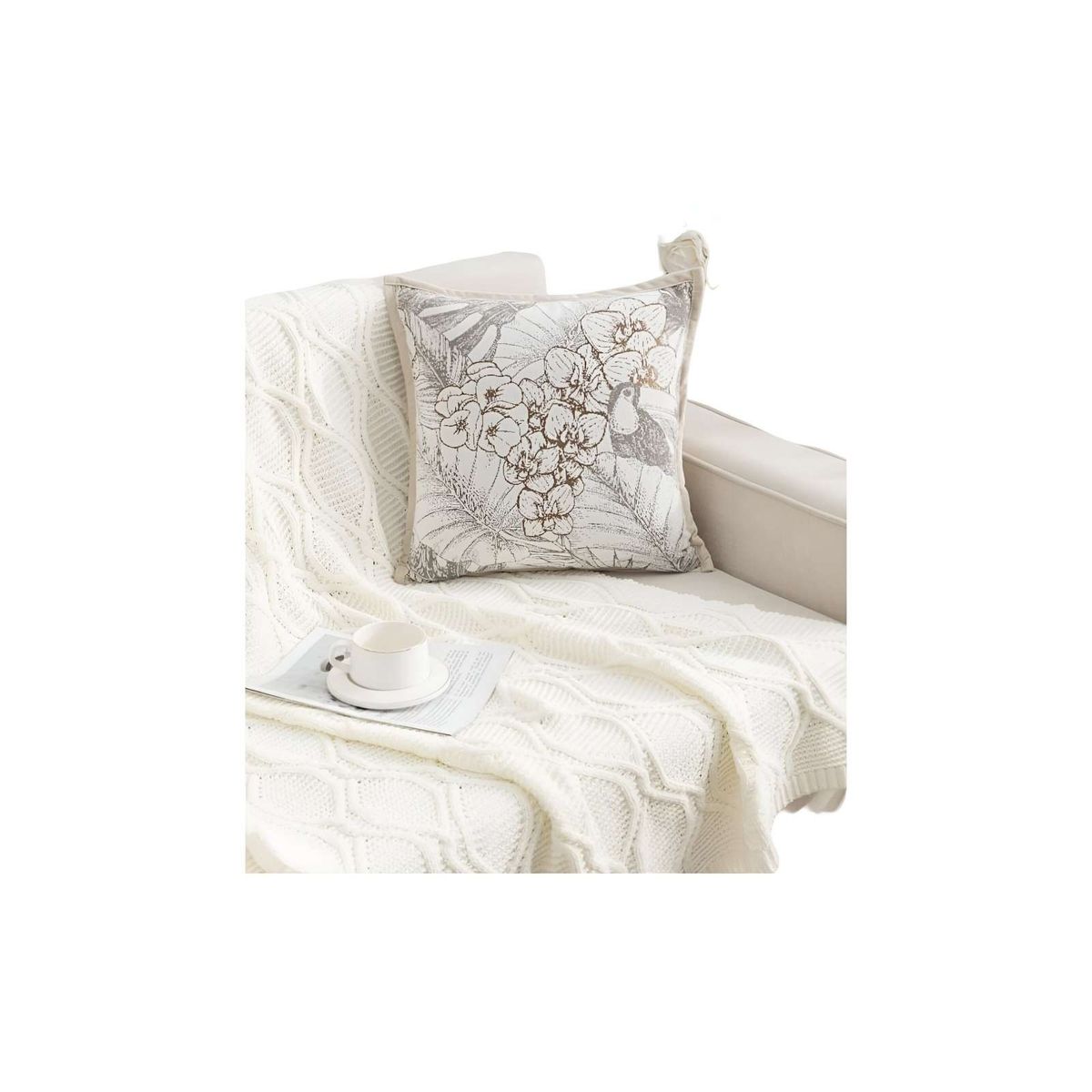 GENERICO - JUEGO DE 6 FUNDAS FRANCE 45x45 P-03