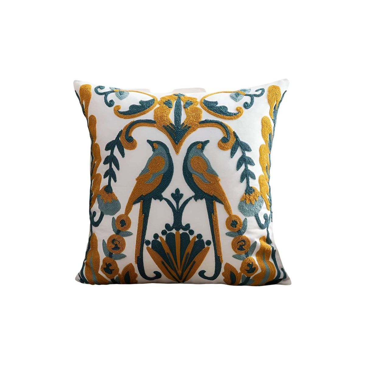 GENERICO - SET DE 2 FUNDAS BORDADAS 45x45  C63