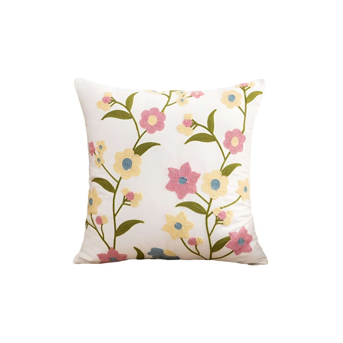 GENERICO - SET DE 2 FUNDAS BORDADAS 45x45  C71